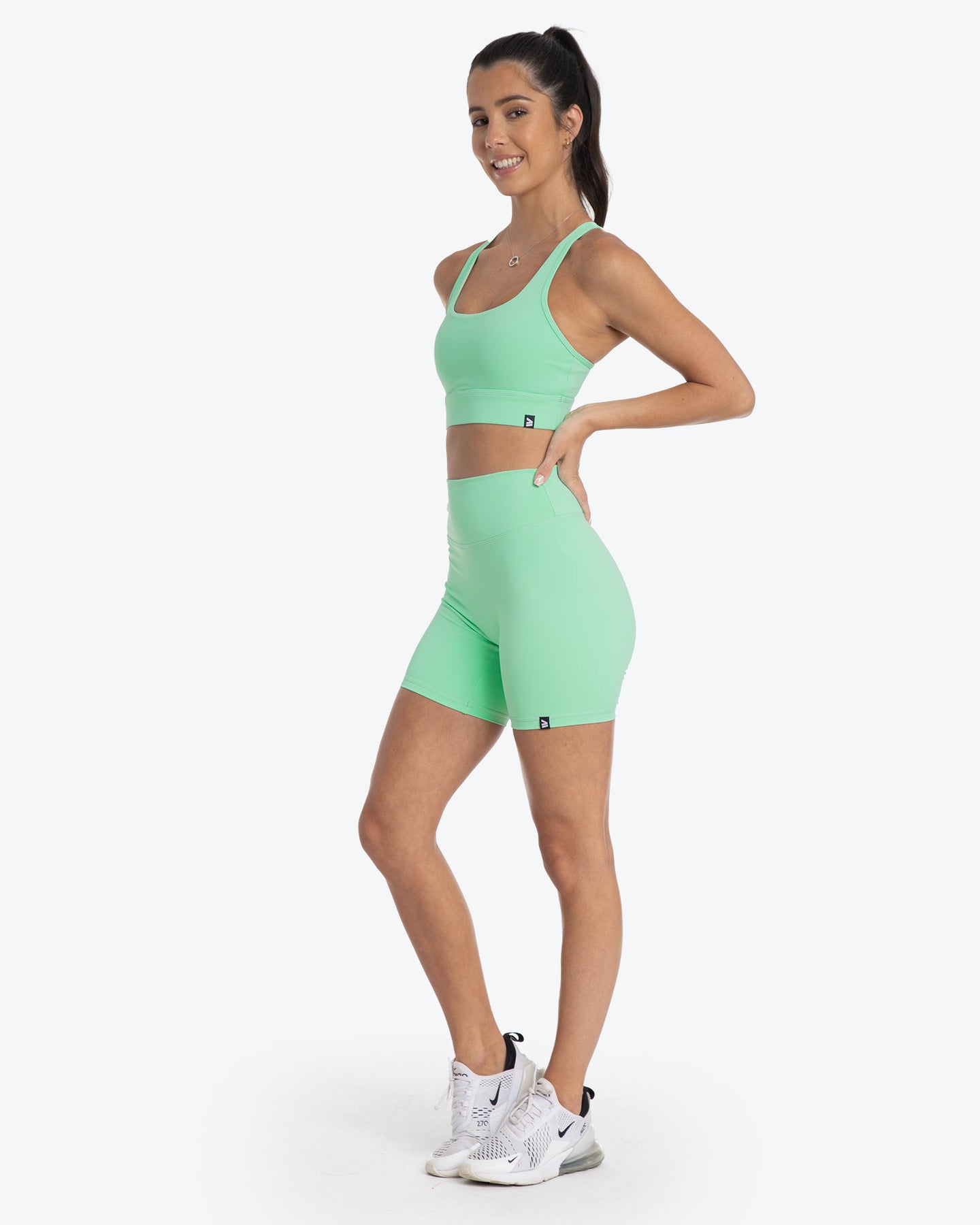 Vibe Scrunch Midi Shorts